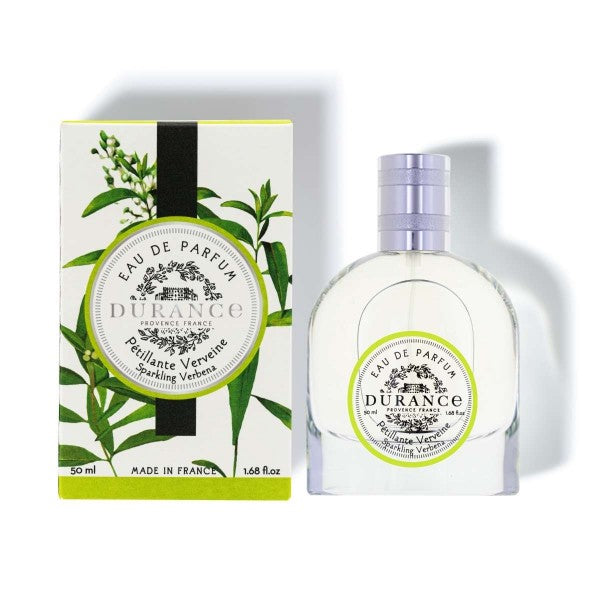 Eau de parfum, EDP 50 ml Vervena/ Pétillante Verveine - Durance France