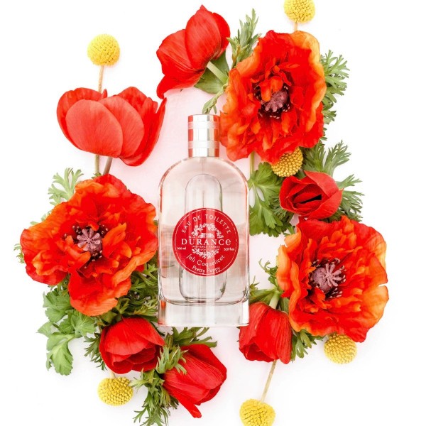 Eau de toilette, EDT 100 ml Pipacs/ Joli Coquelicot - Durance France