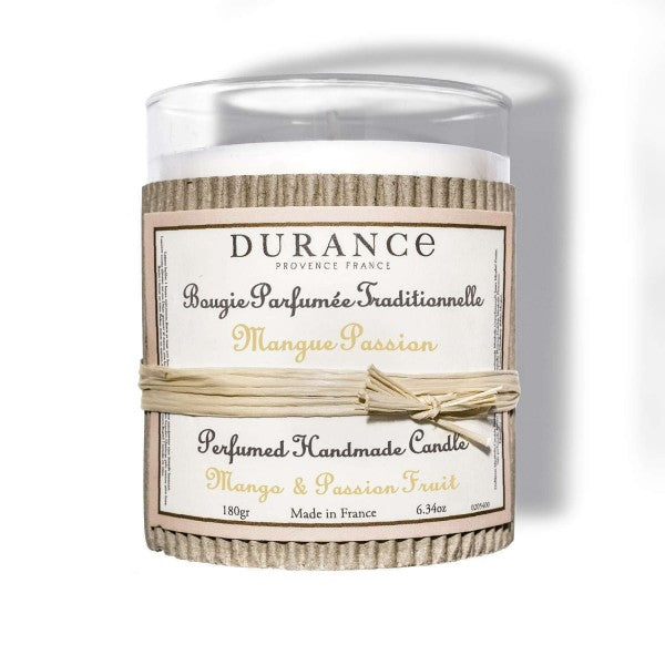 Illatgyertya 180 gr Mangó passiógyümölcs / Mangue Passion - Durance France