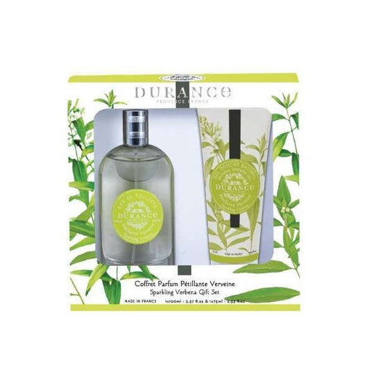 Ajándékcsomag, EDT Eau de parfum 100 ml & Tusfürdő 75 ml Verbéna / Pétillante Verveine - Durance