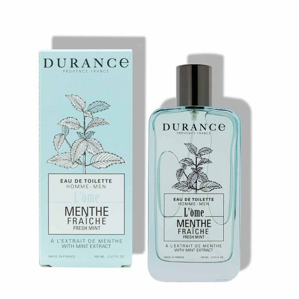 Eau de toilette, EDT 100 ml Menta / L'Ome Menthe Fraîche - Durance France