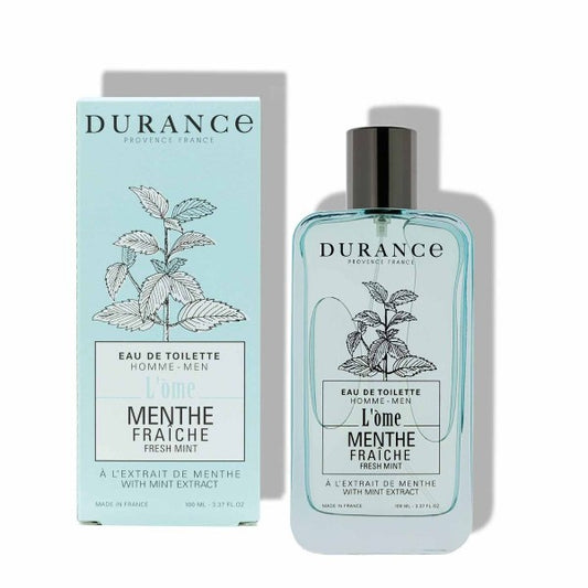 Eau de toilette, EDT 100 ml Menta / L'Ome Menthe Fraîche - Durance France